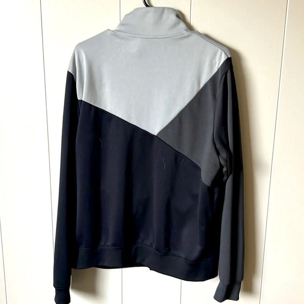 DS Nike Colorblock Track Jacket Mens XL Black/Grey